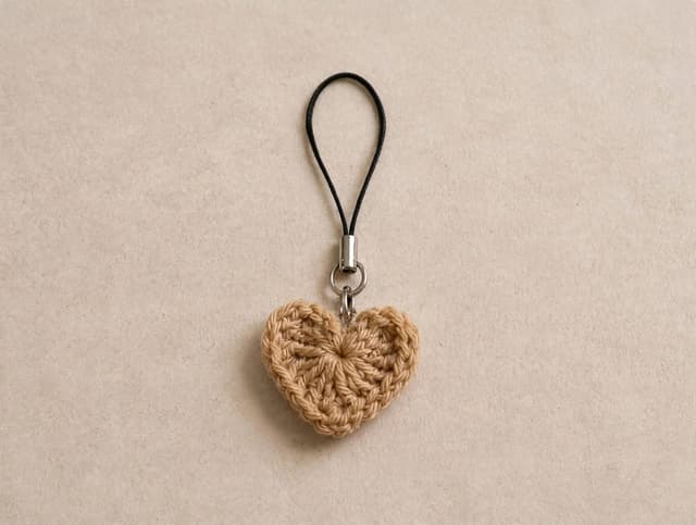 Heart Phone Charm
