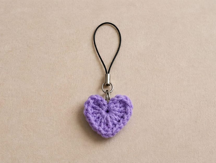 Heart Phone Charm - Image 1